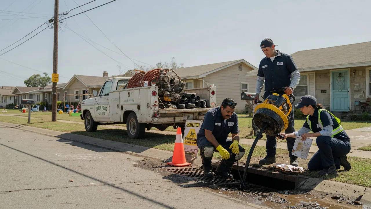 Drain Cleaning in Justin, TX near me